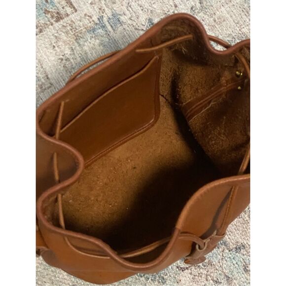 Vintage COACH 9952 Lula’s Legacy Crossbody Bag Old Coach Brown Leather - Picture 6 of 13